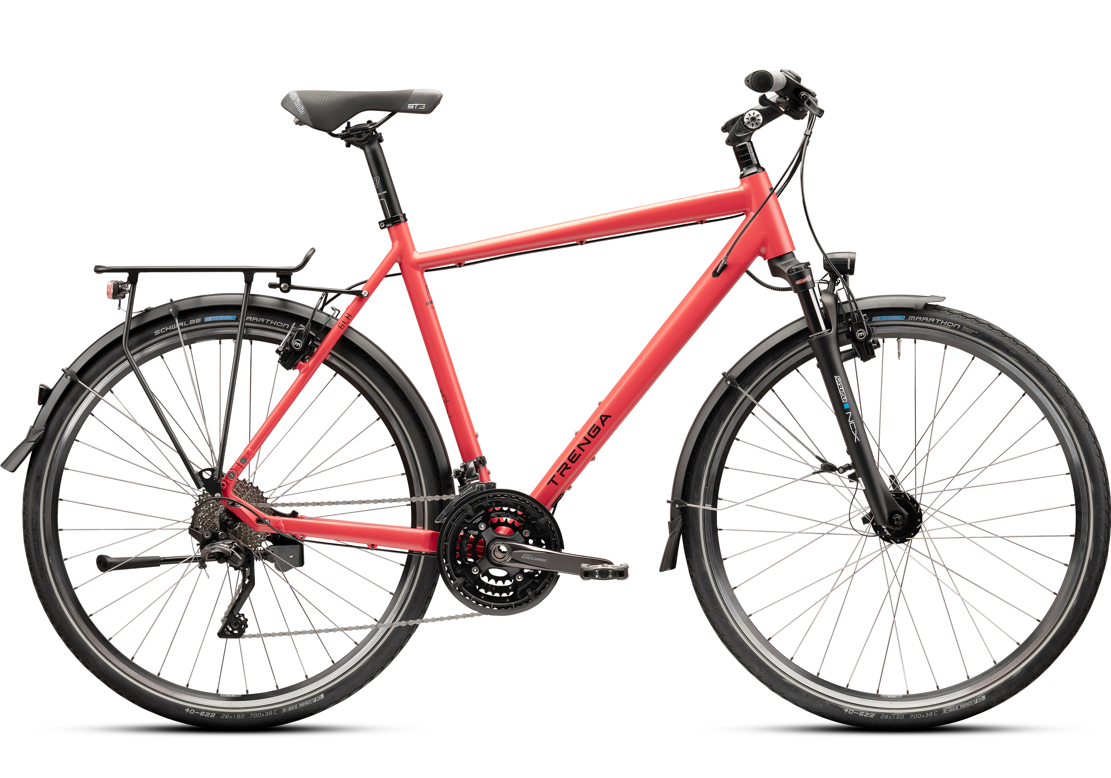 TRENGA DE TRENGA GLH 5.0 Trekkingrad Shimano Deore HS 11 Bremsen